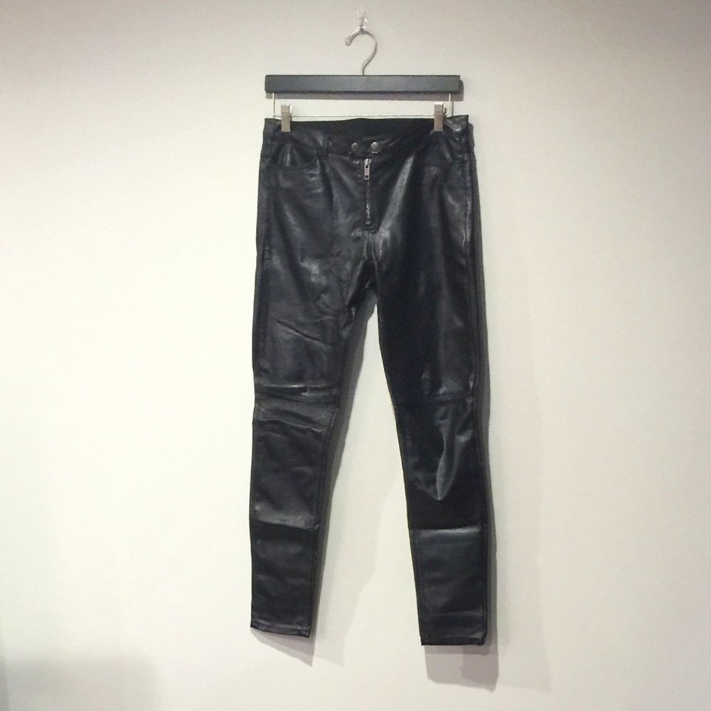 H&M Faux Leather Pants